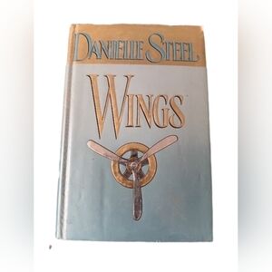 Danielle Steel 'Wings' Coffee Table Book - Blue and Gold